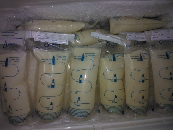 хранение грудного молока