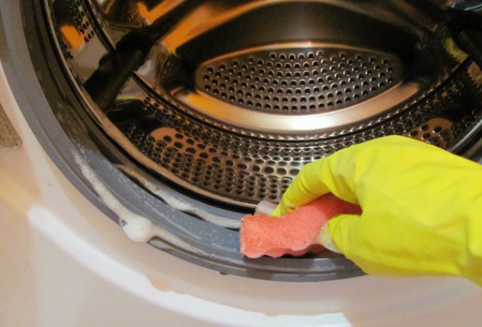 чистка стиральной машинки