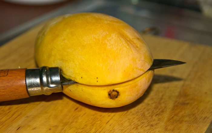 как чистить манго 